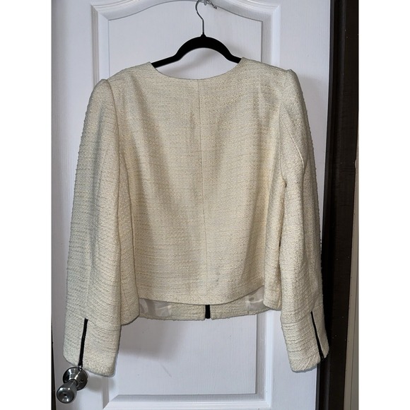 Worthington‎ Tweed Jacket Cropped Puff Sleeve Size XXL - Picture 6 of 8